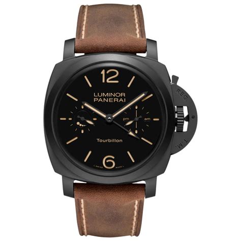 panerai tourbillon ceramica|luminor panerai tourbillon price.